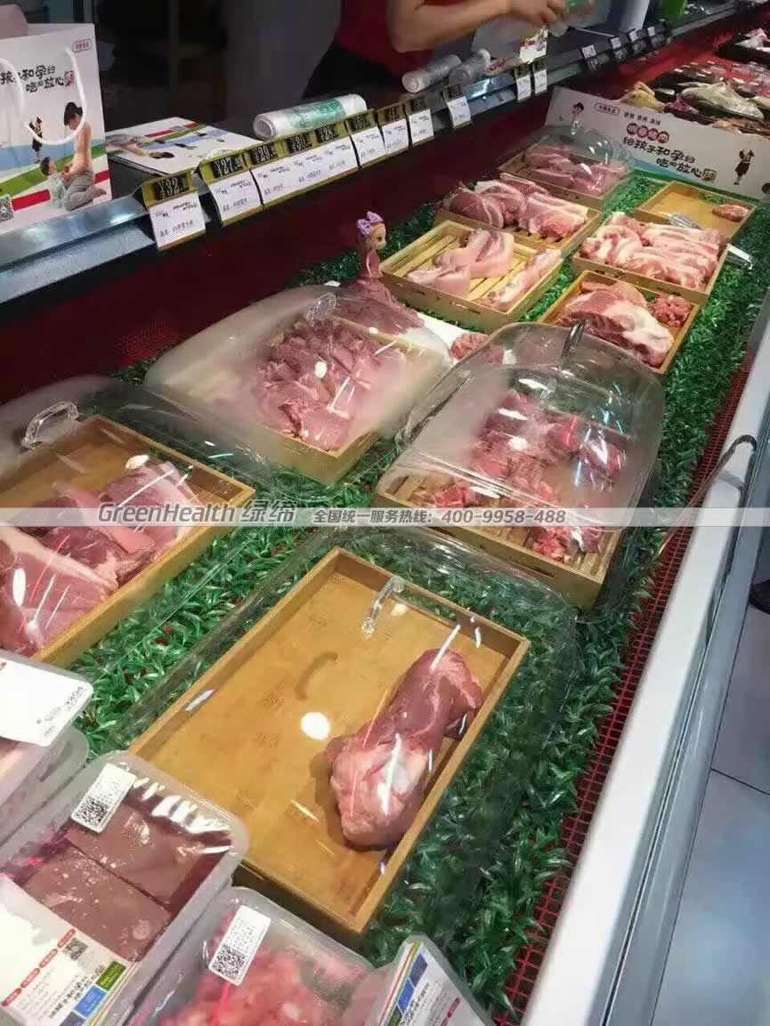 超市鮮肉柜