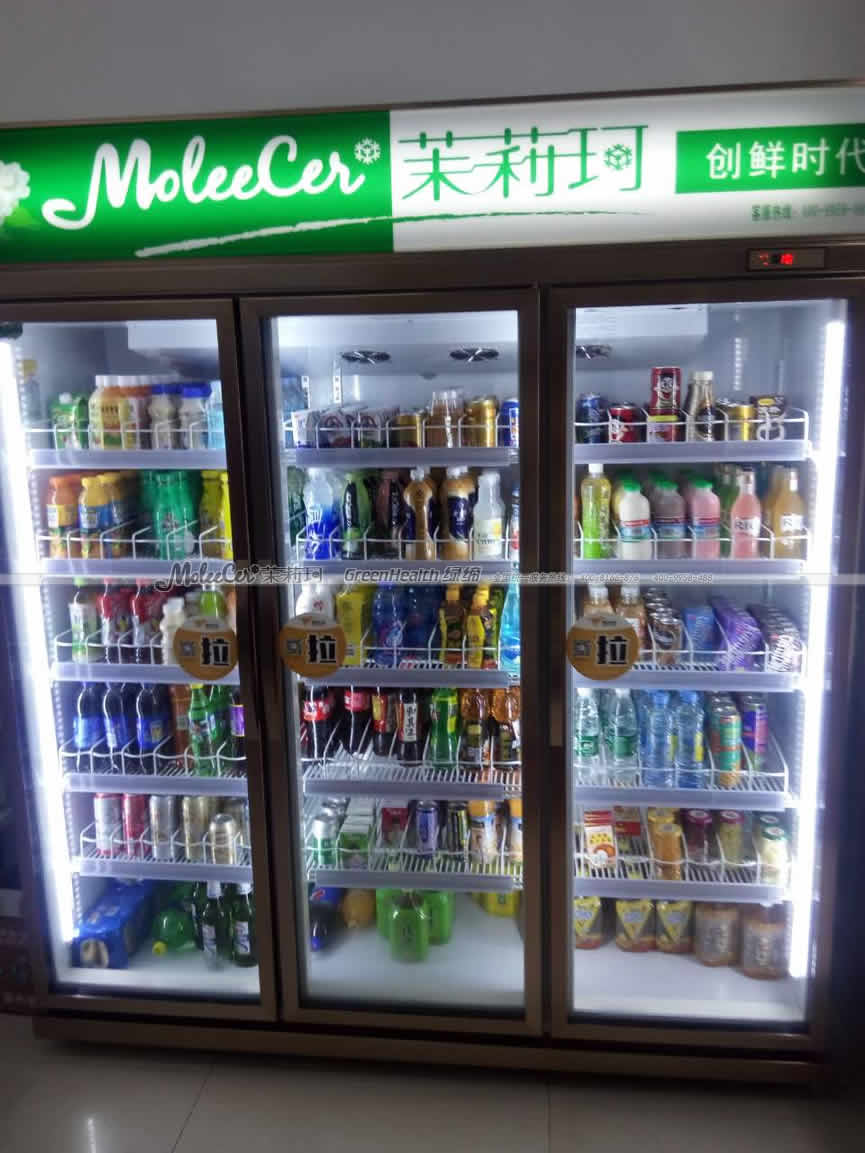 三門飲料展示柜